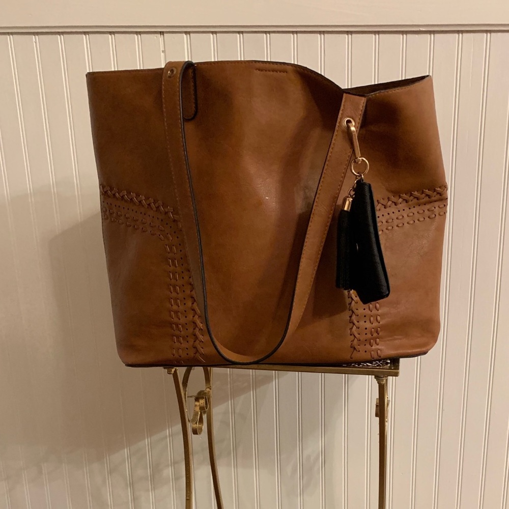 Tan Catch-all Bag